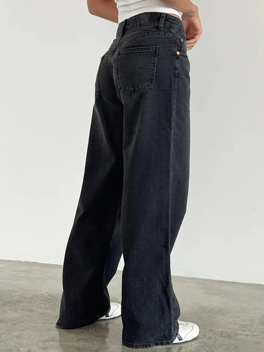 Signature Denim Baggy Jeans