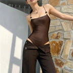 Chocolate Brown Bodysuit