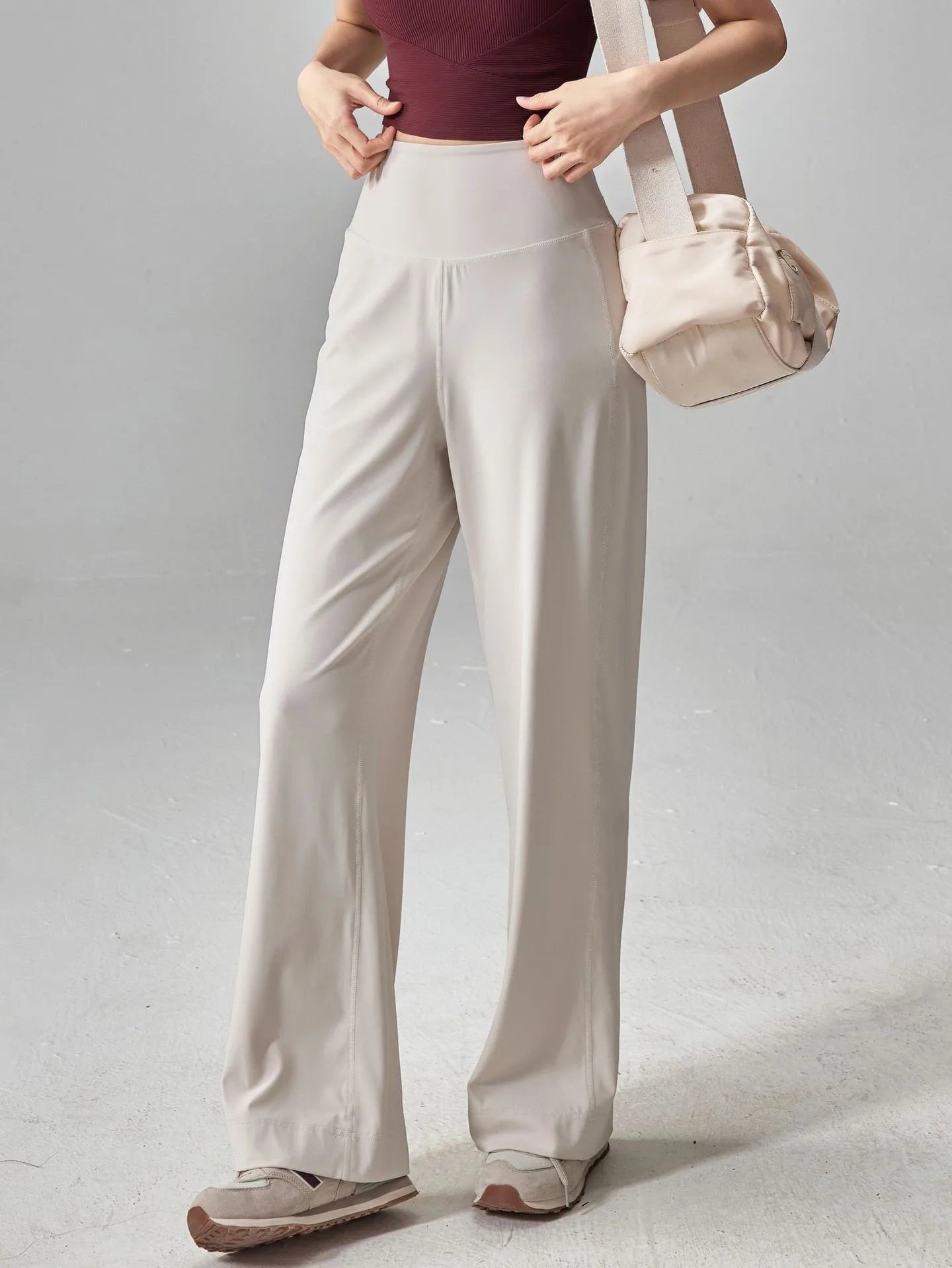 High-Waist Loose Yoga Leggings