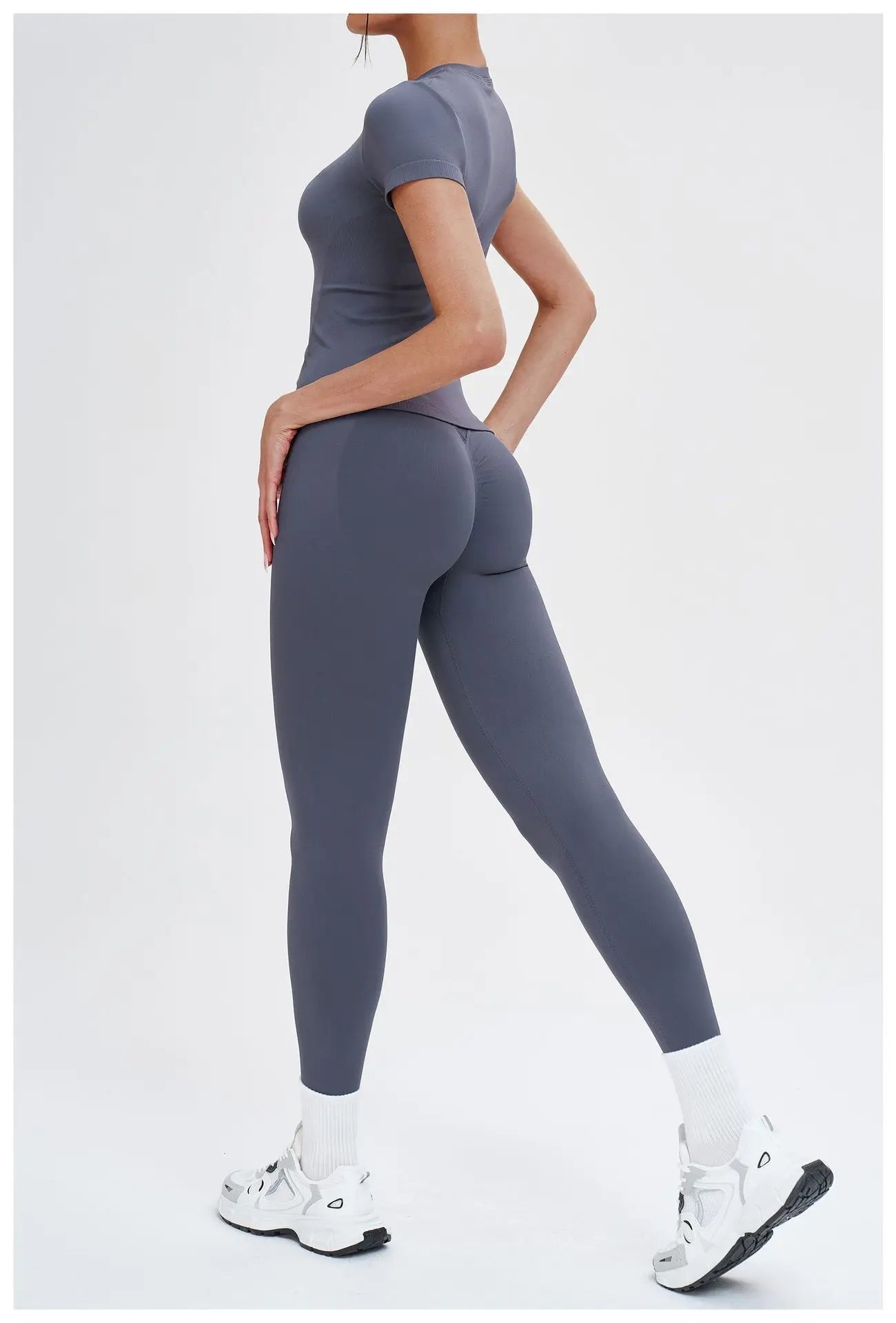 Seamless Long Sleeve 2-Piece Yoga Set