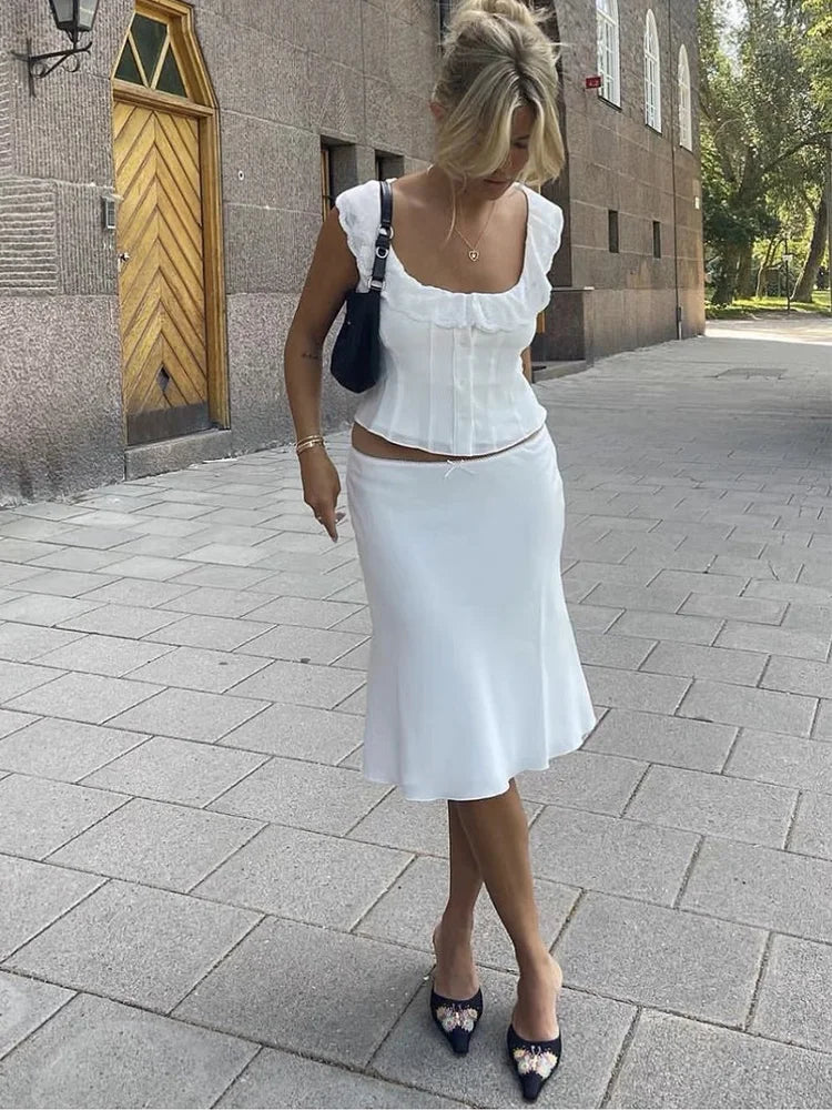 Foridol White Lace Co-Ord