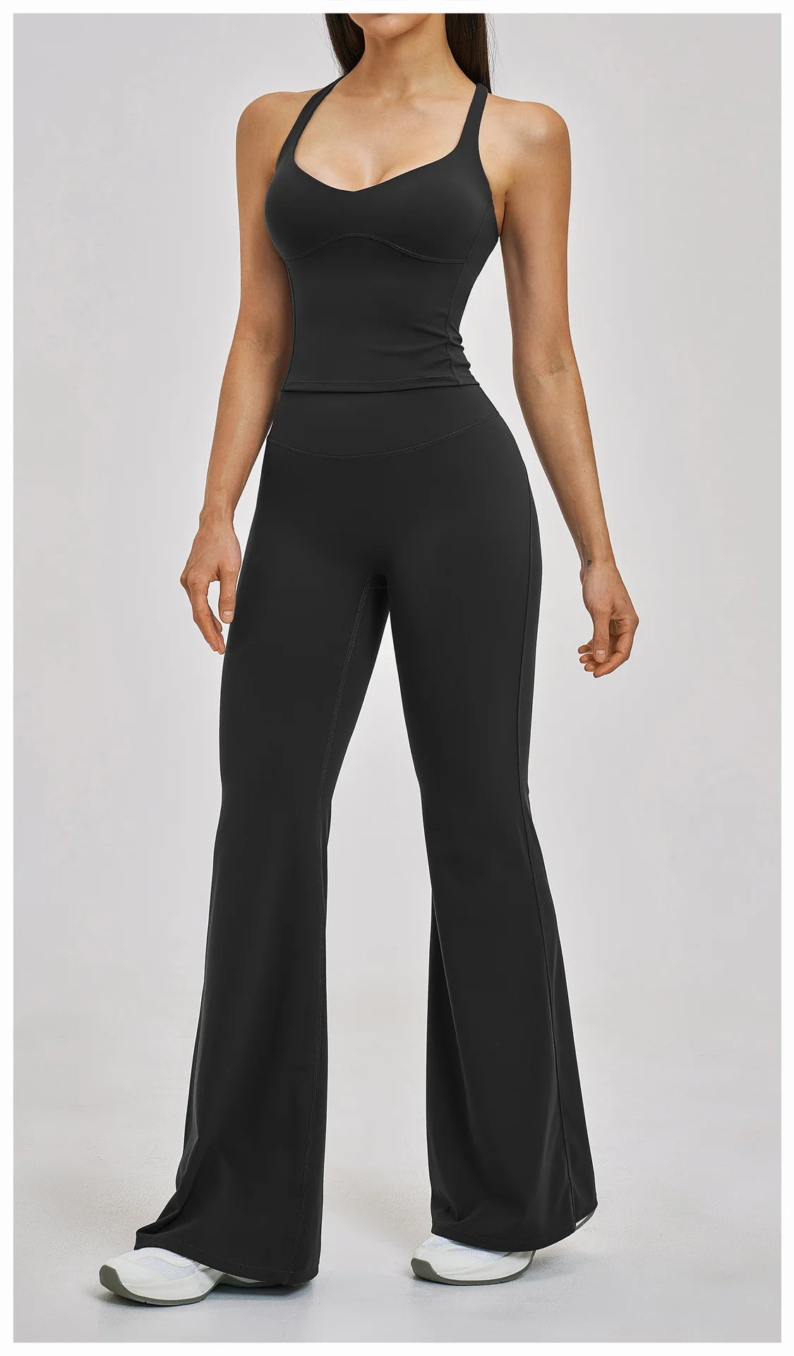 High-Waisted Wide-Leg Yoga Legging